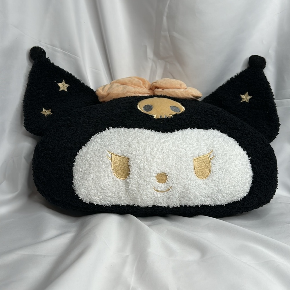 Kuromi Plush Pillow 11" x 17" x 7" by Sanrio - Picture 10 of 13